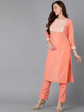 Women Poly Silk Yoke Design Kurta-PKSKD1293B